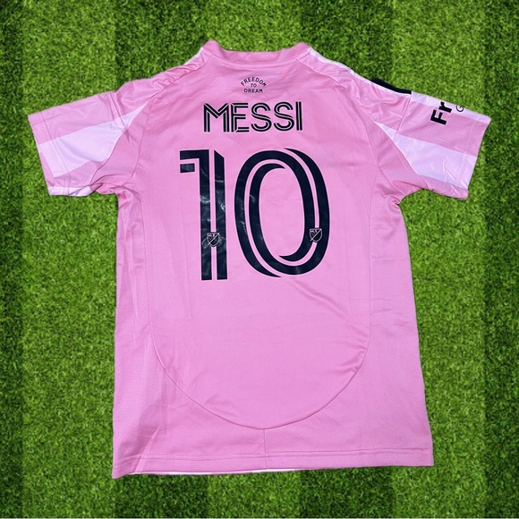 New Inter Miami Leo Messi #10 pink Home Jersey - Picture 2 of 2